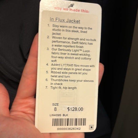 Lululemon In Flux Jacket - Picture 3 of 8